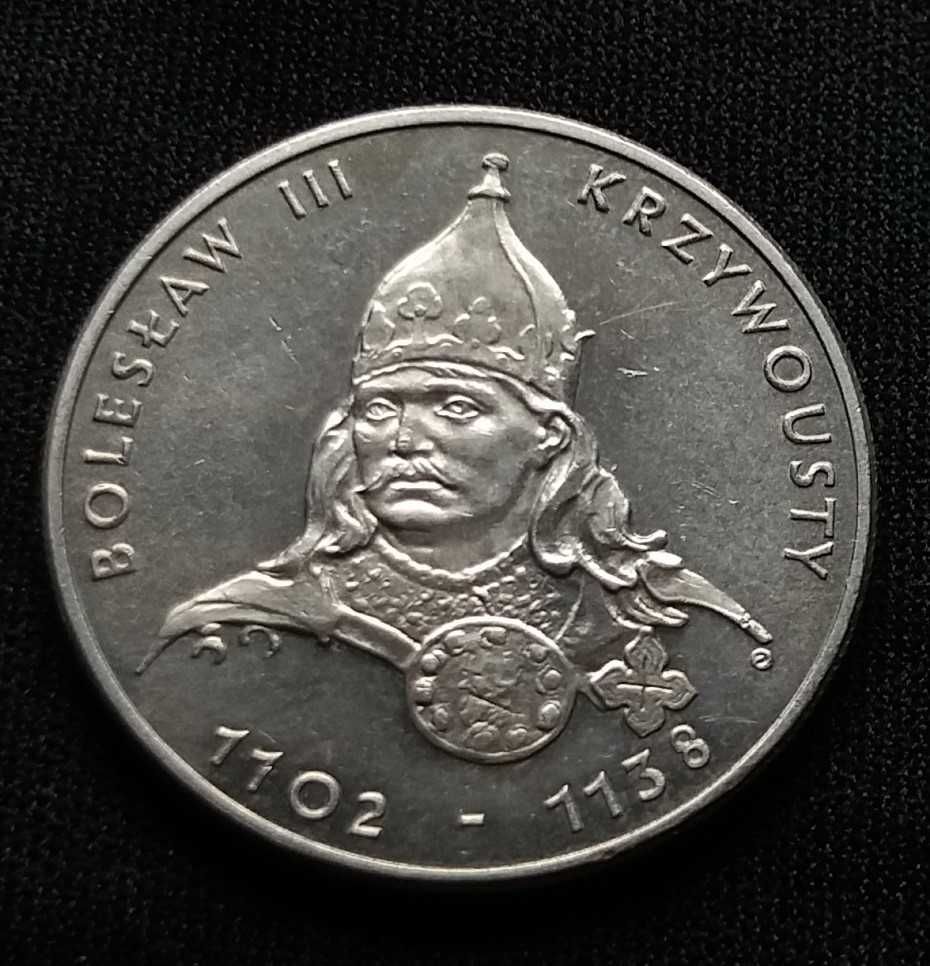 Moneta PRL Bolesław III Krzywousty 1982 r. Nominał 50 zł