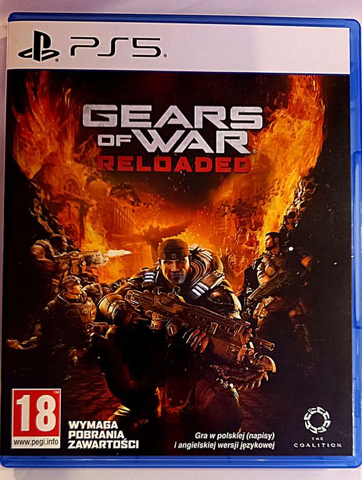Gra Gears of War Reloaded PL PS5 /Sklep Chorzów