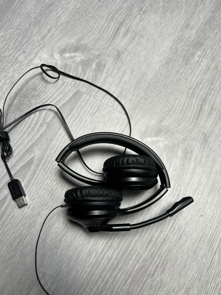 HP Pavilion 500 słuchawki USB z mikrofonem