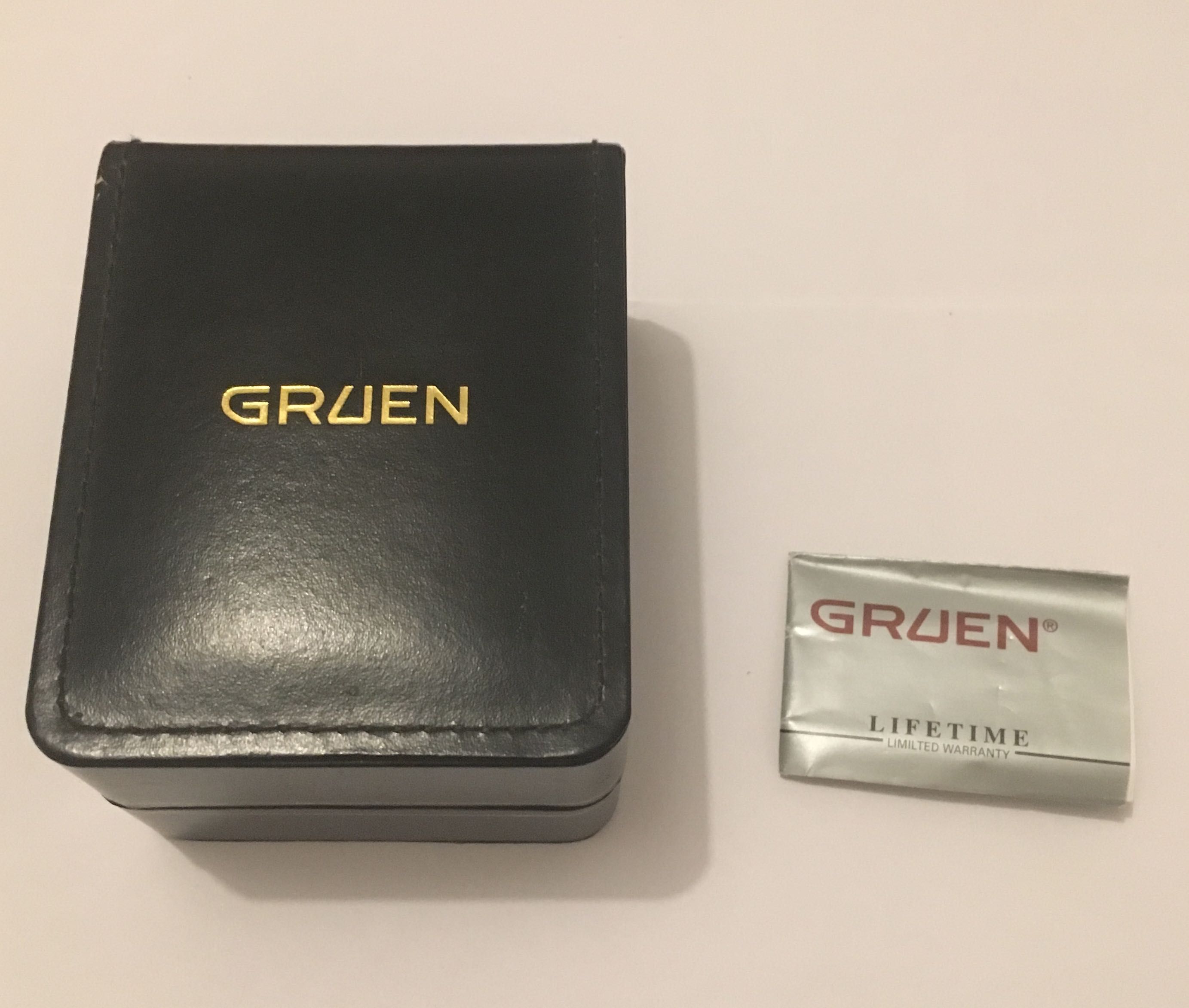 Relógio marca Gruen