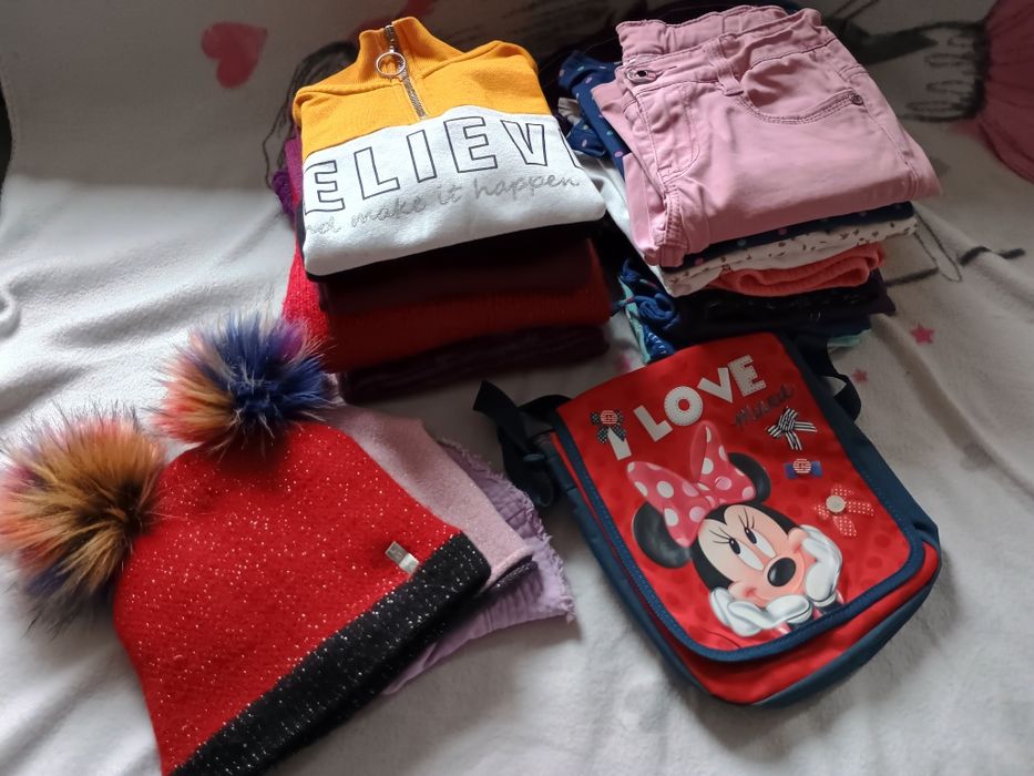 Zestaw ubrań 134/140/146 22szt H&M, Terranova, Cool Club, Reserved, C&