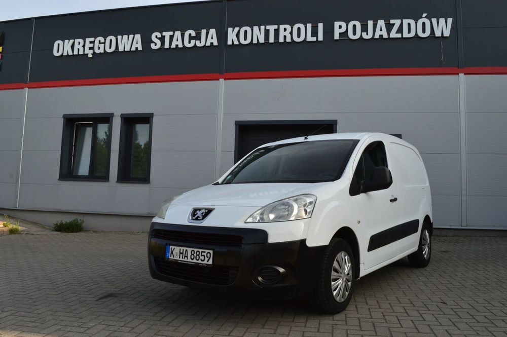Peugeot Partner Ładny 1.6 DIESEL HDI Klima z Niemiec Ciężarowy VAT1