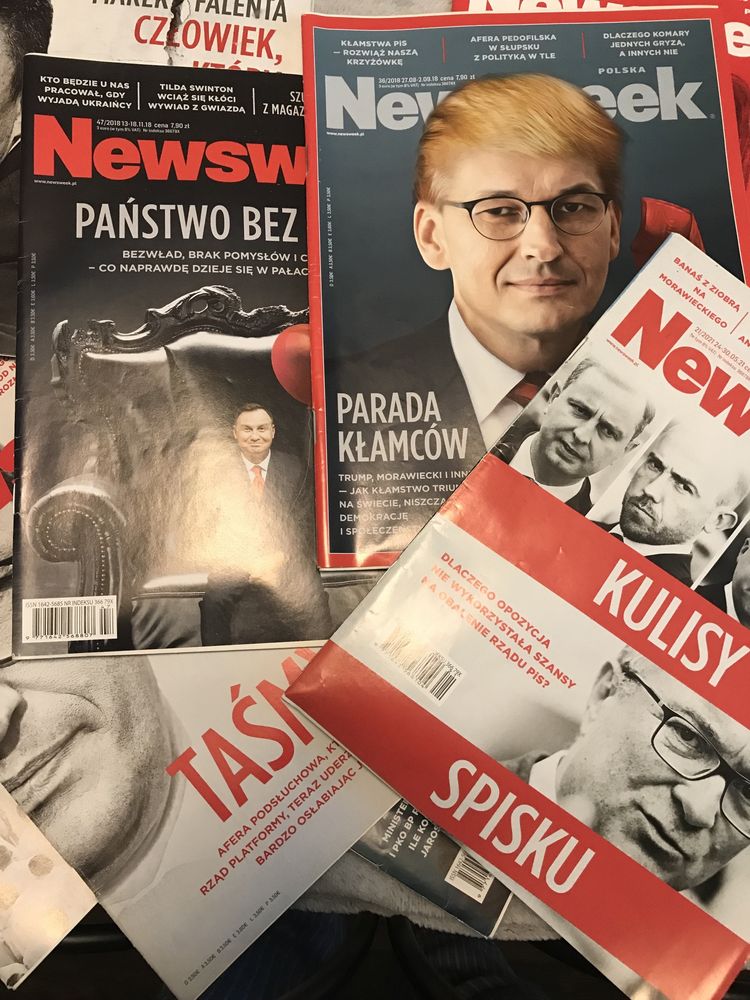 Zbiór czasopism 80 szt.Polityka, Newsweek