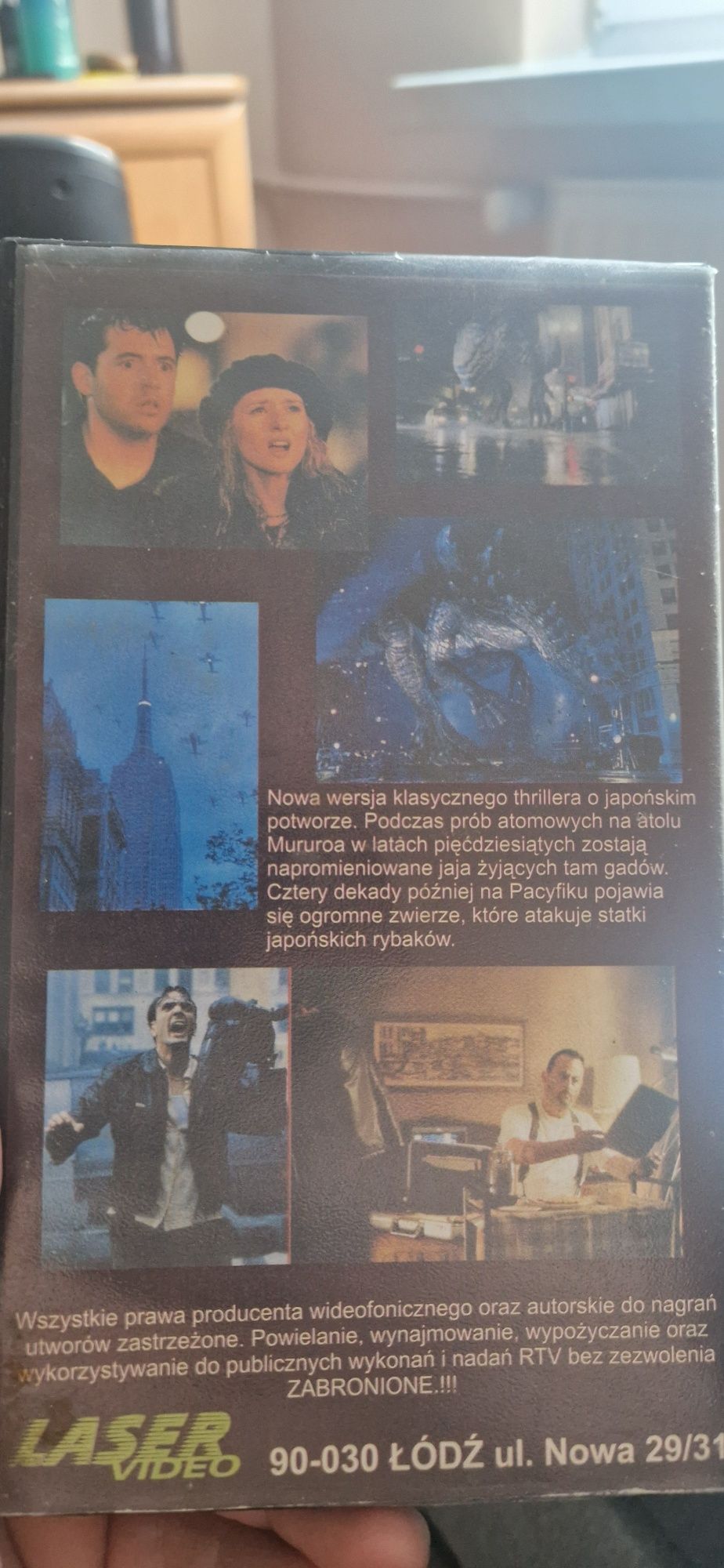 Godzilla (1998) VHS