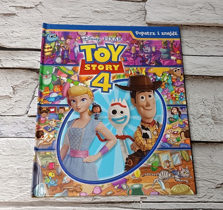 Toy Story 4 - popatrz i znajdź - książka
