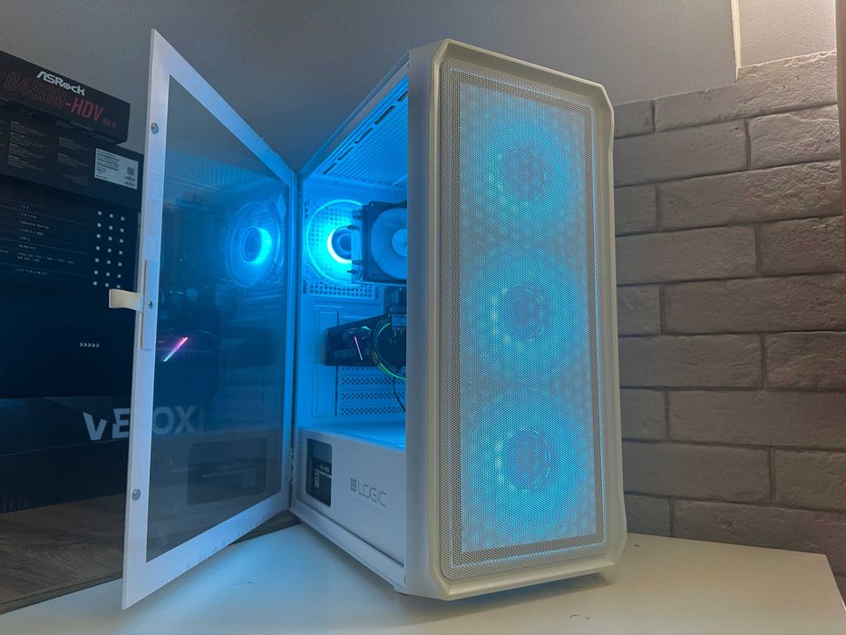 Komputer Gamingowy GTX 1660 Super 16GB RAM Ryzen 5 3600 Biały do Gier