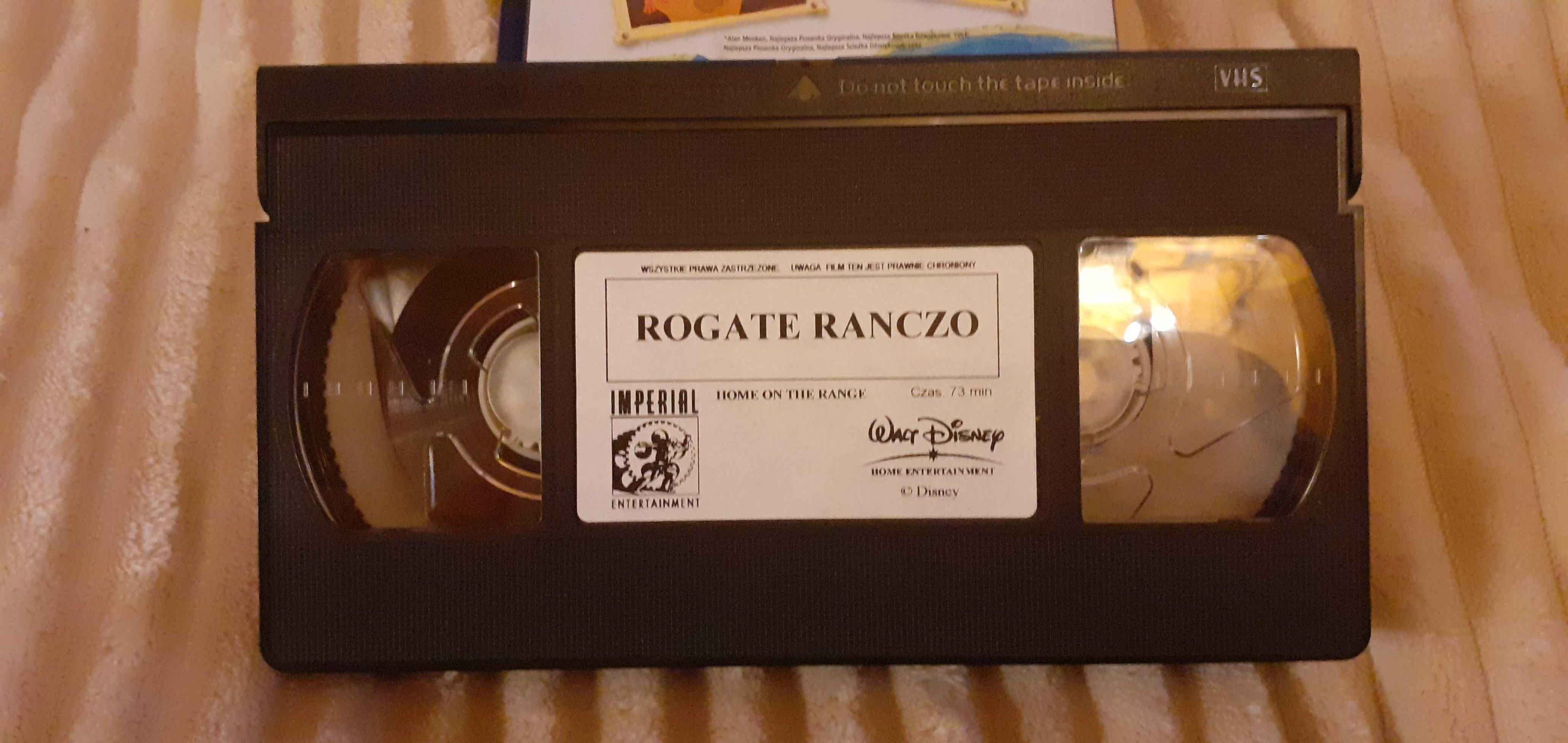 Kaseta Video VHS "Rogate Ranczo".