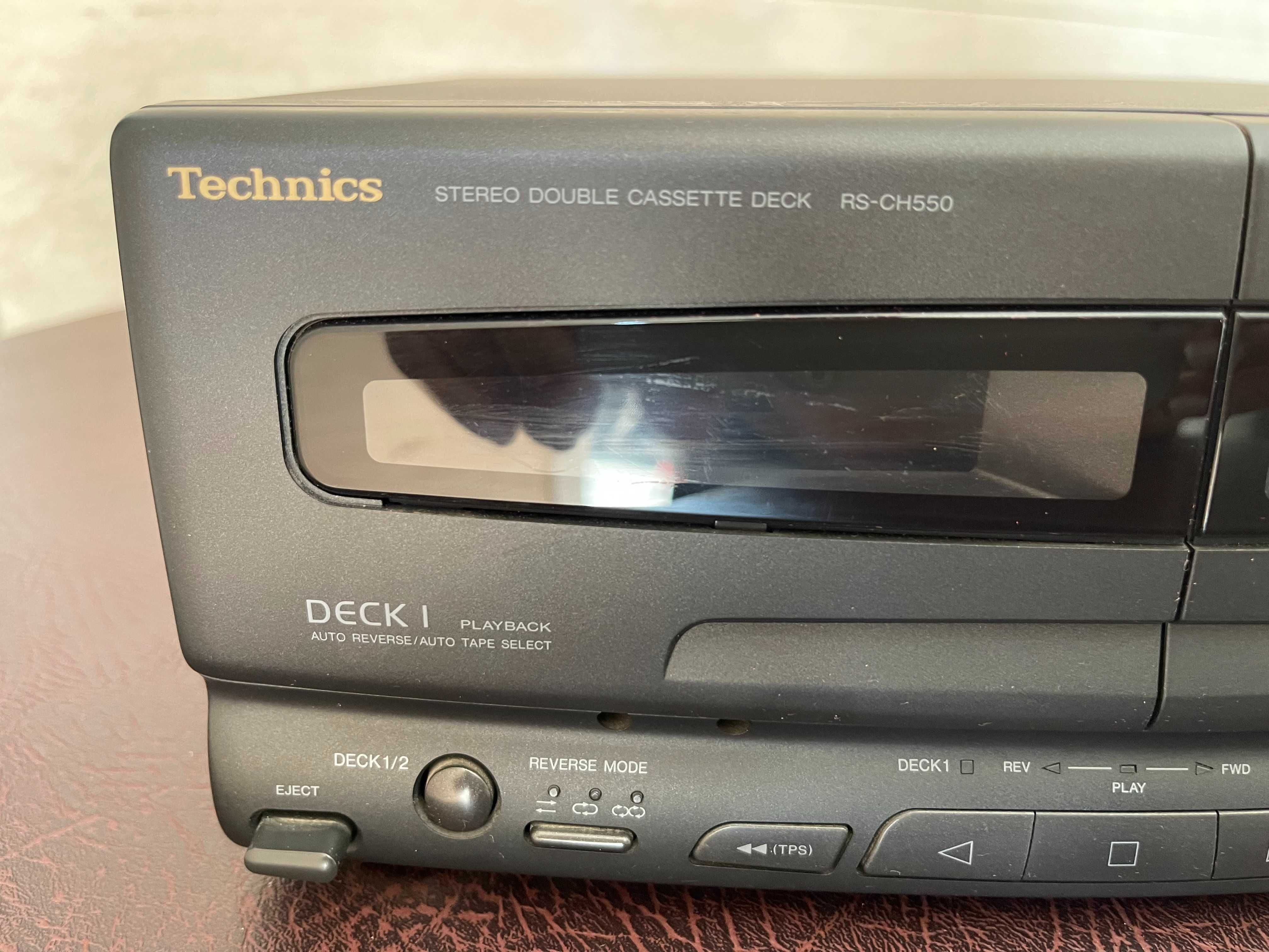 Technics - Modulo de CD e  Cassetes modelo SC-CH655