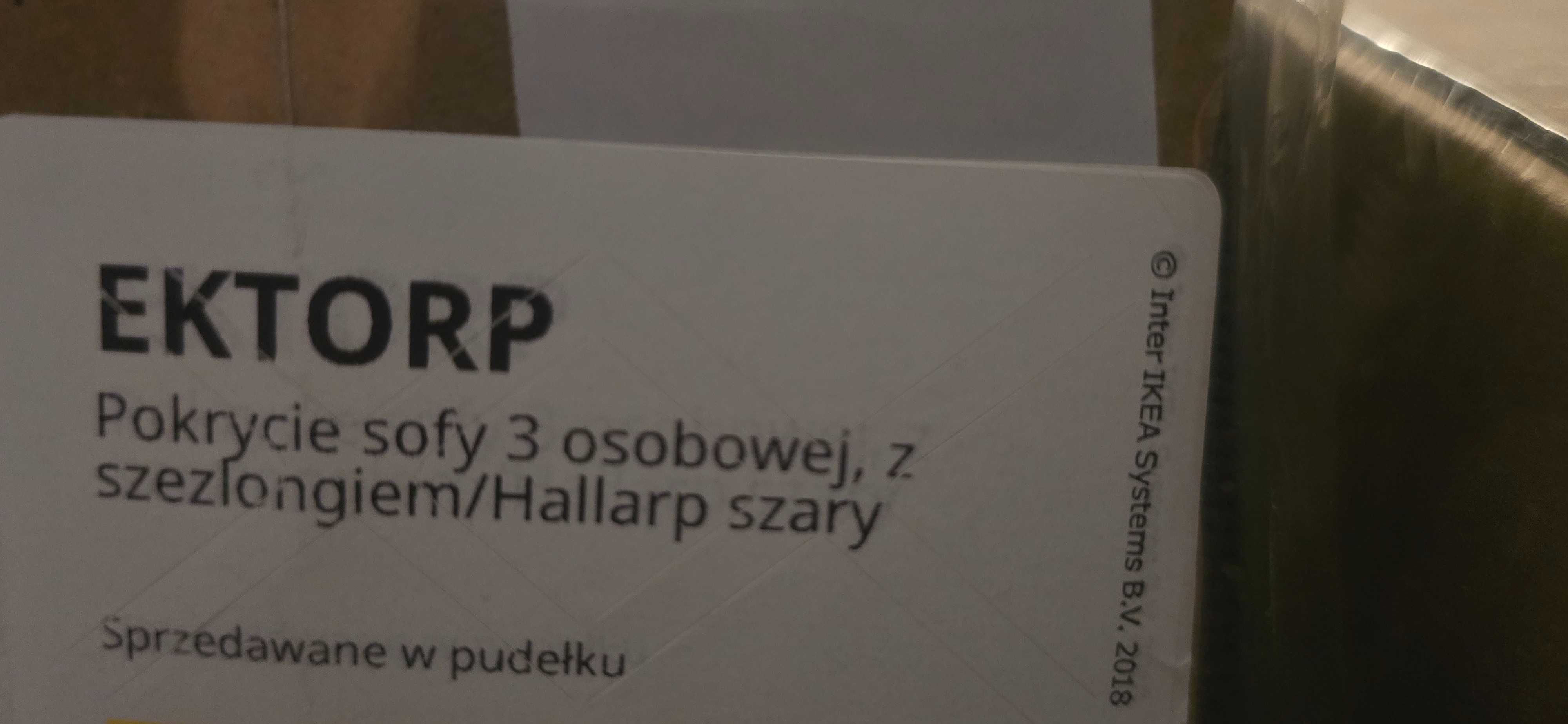 Pokrowiec Ektorp Ikea/Pokrycie Sofy EKTORP