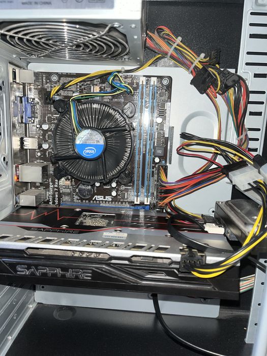 Продам игровой пк rx580 8gb i5