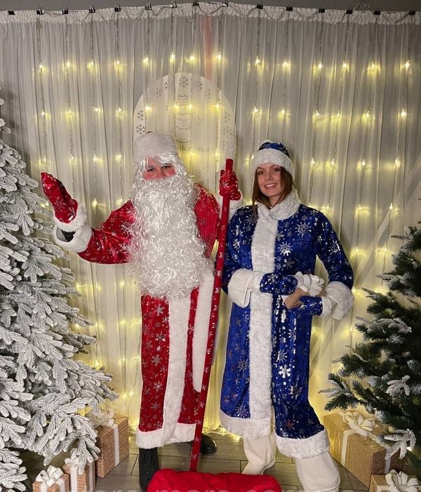 Прокат костюмов Дед Мороз и Снегурочка