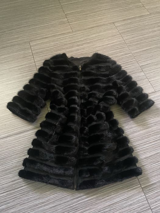 Щикарний норковий напівшубок полушубок