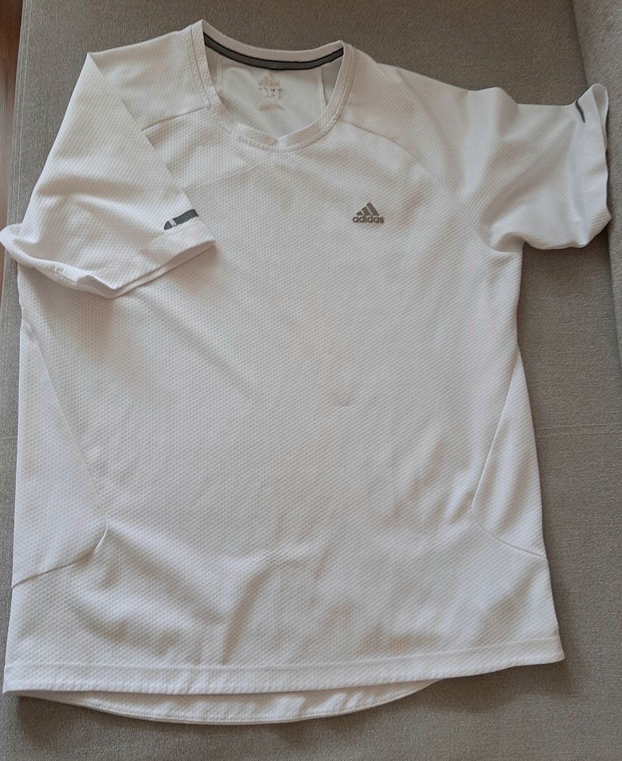 Adidas biała koszulka M