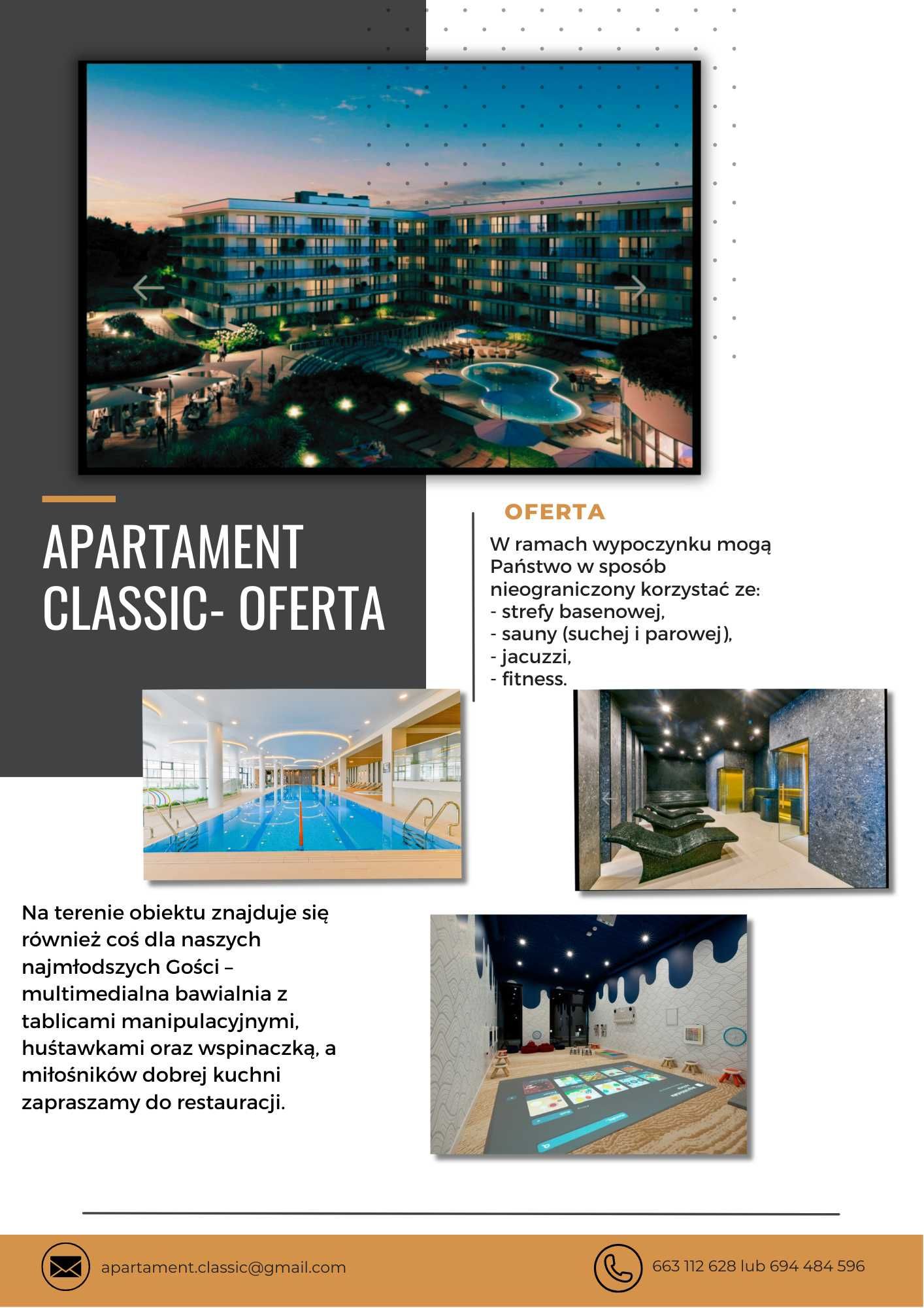 Apartament nad morzem, Polanki Aqua