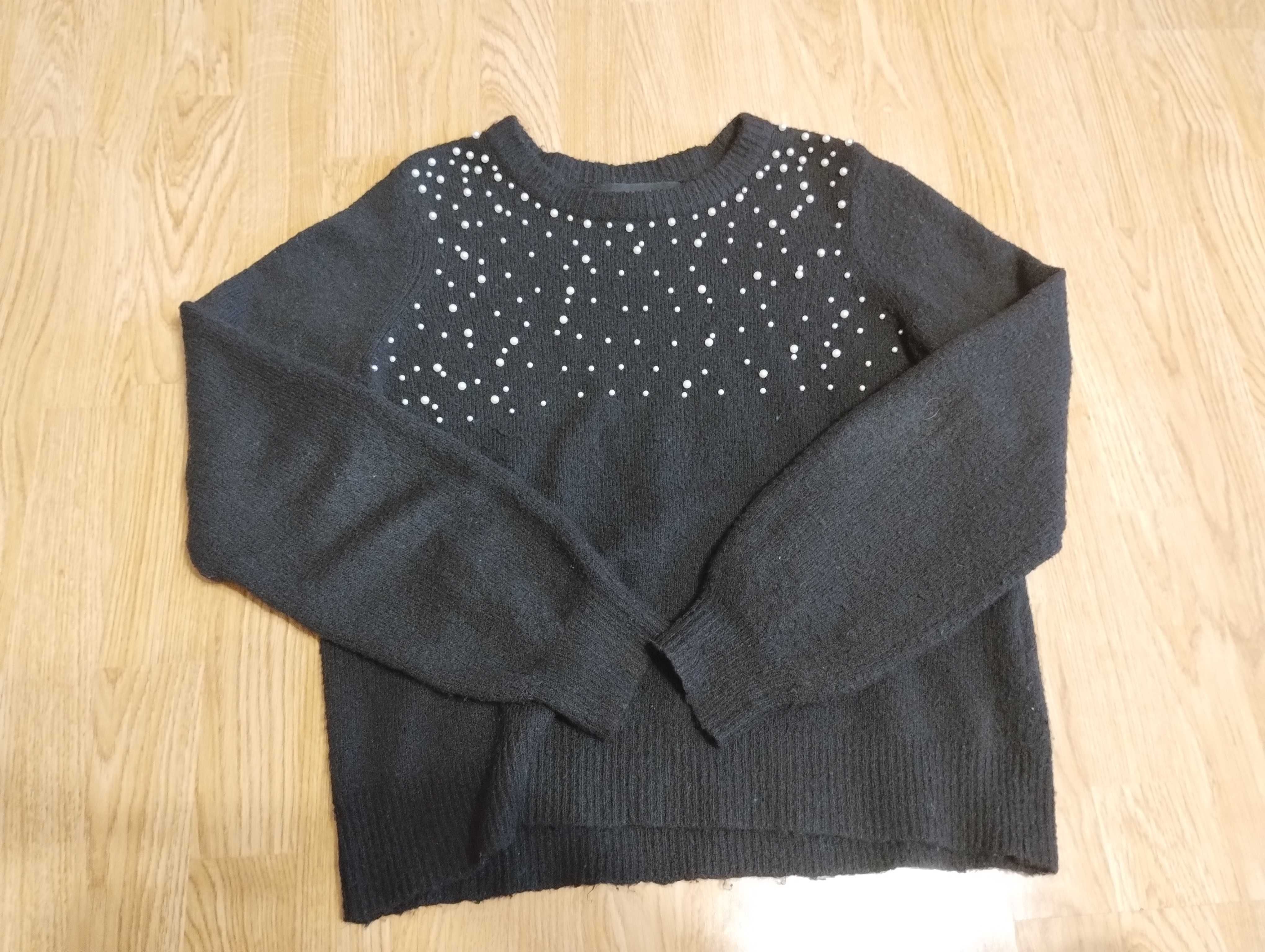 Sweter damski czarny 40 lub L