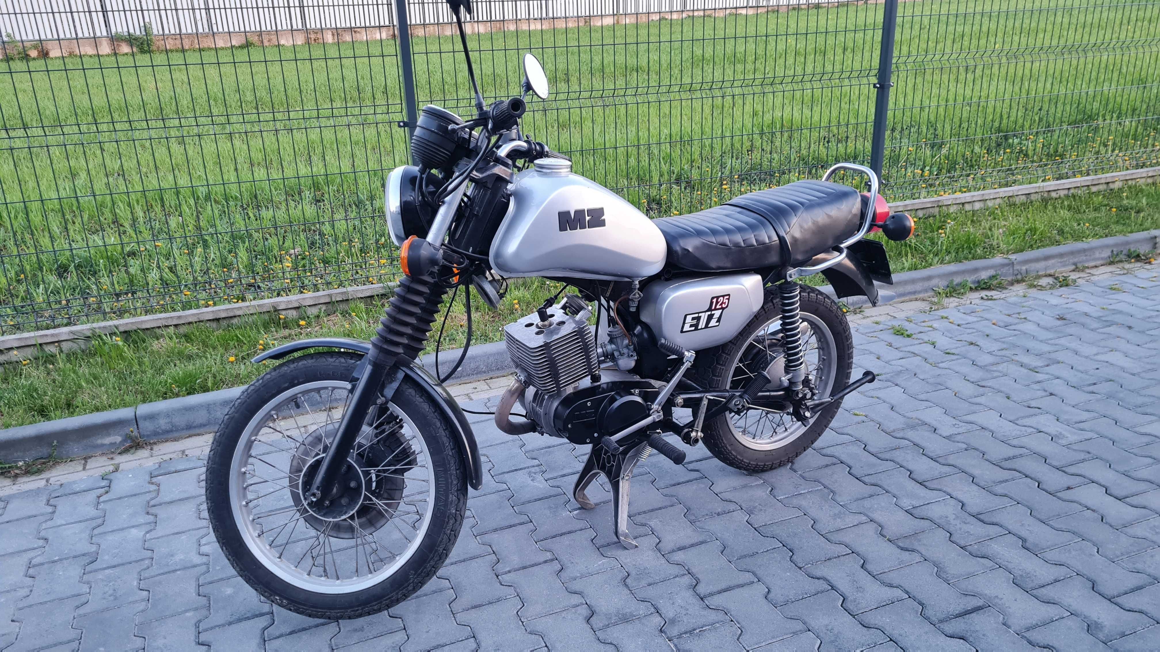 MZ ETZ 125 zarejestrowany  i ubezpieczony.