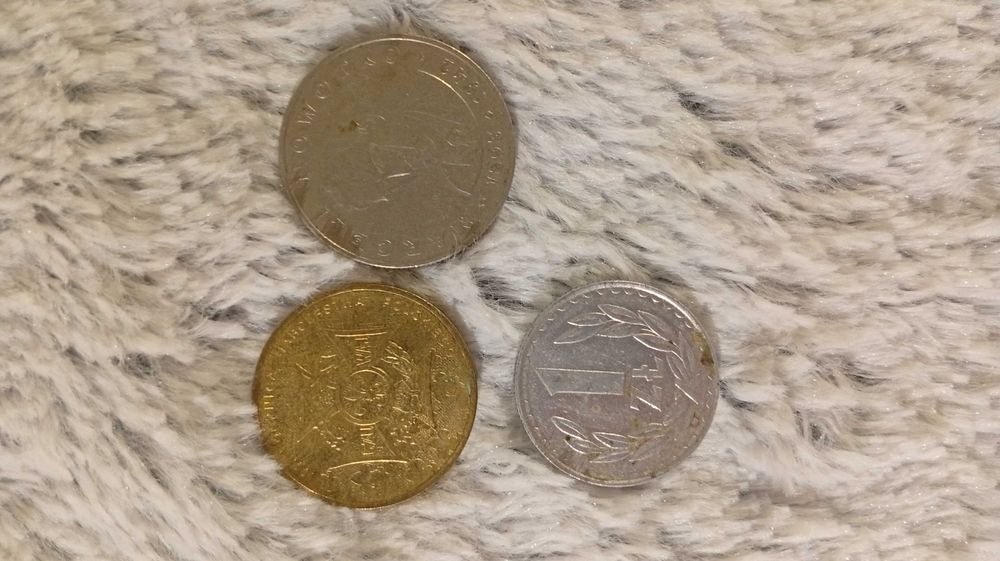 Zestaw monet kolekcjonerskich