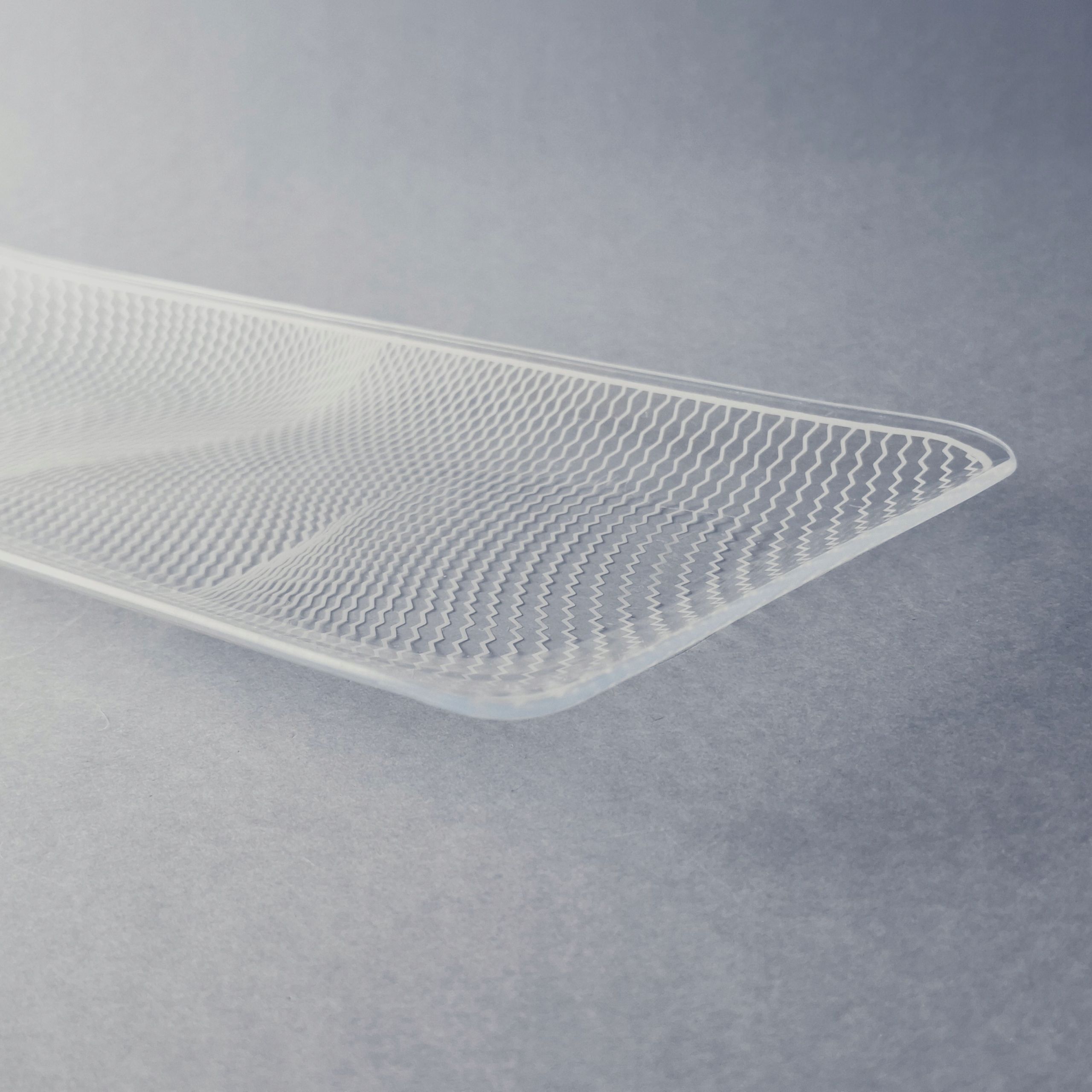 olbernhau piękna szklana patera taca op-art lata 70-te