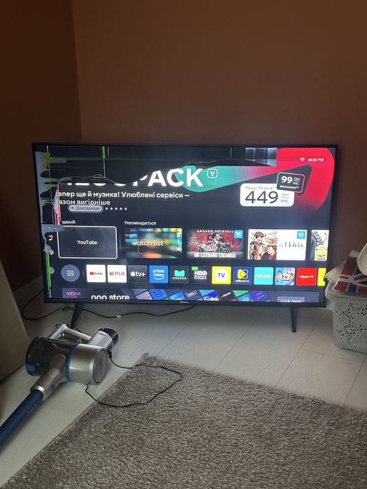 Продам телевізор Hisense 43E7NQ