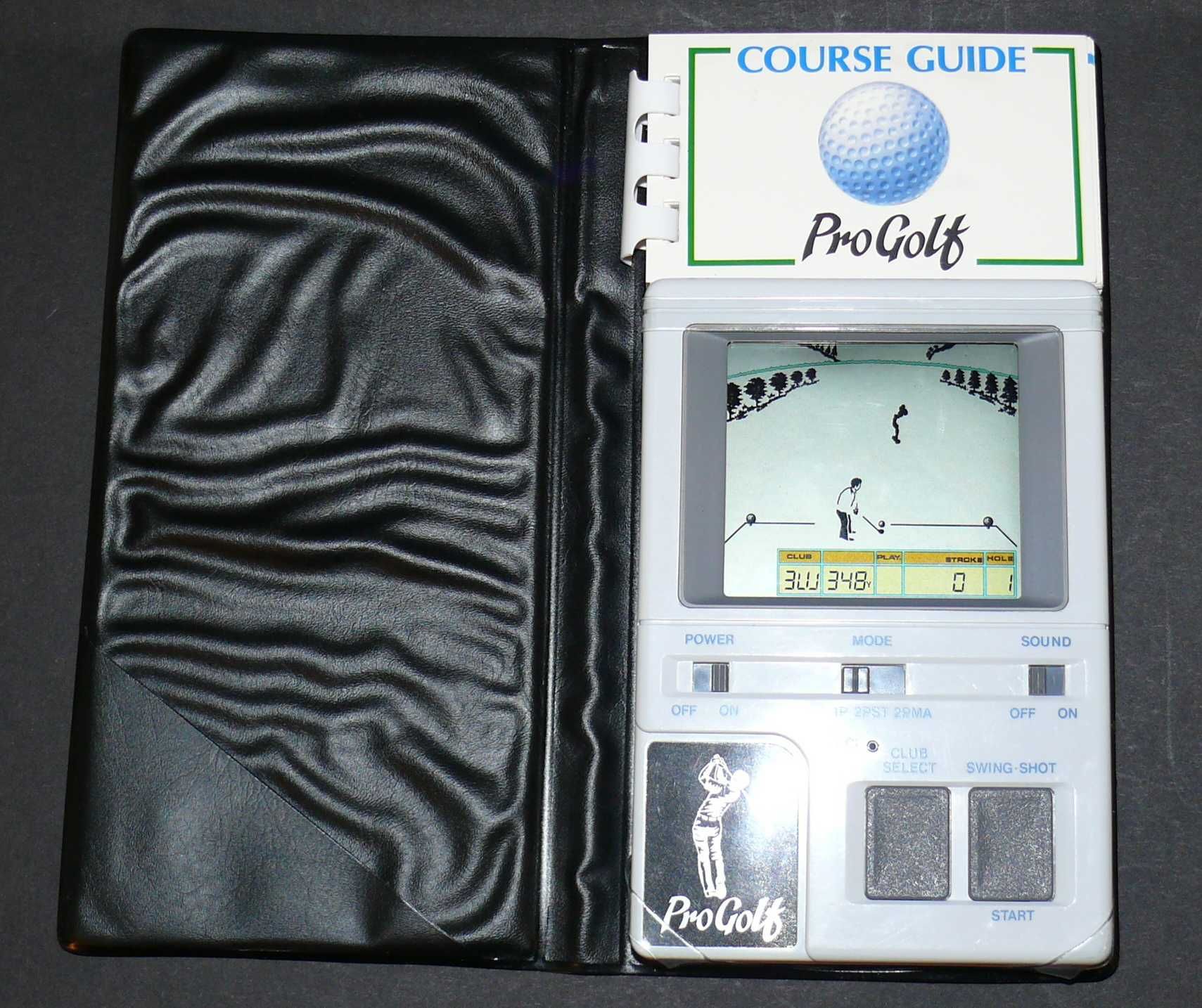 Gra elektroniczna - Bandai Pro Golf - PRL - Retro