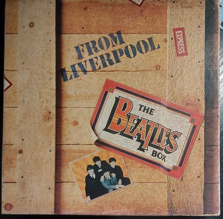 Beatles – From Liverpool,Odeon ,1980, Japan, постер , 8LP's, box