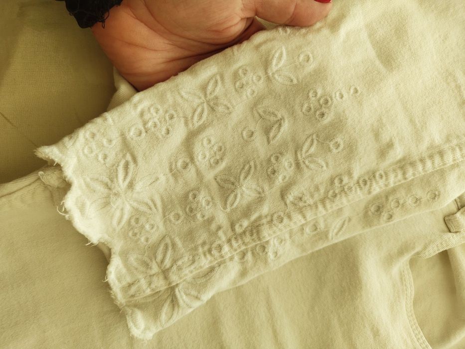 Calça ganga branca Lefties