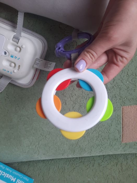 М'яка подушка для гри на животику Fisher-Price Піаніно (GJD27)