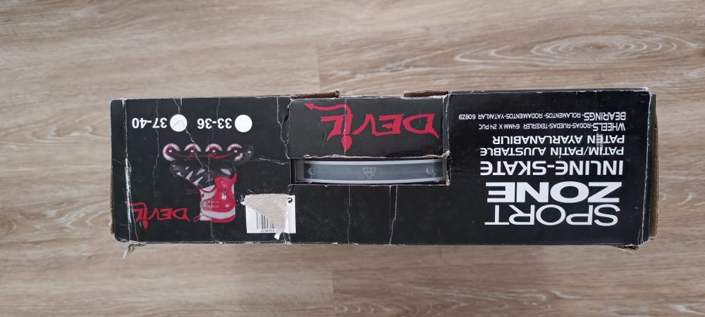 Patins em linha tamanho 37 ao 40