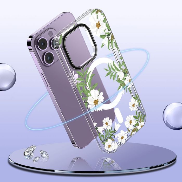 Tech-Protect Magmood Magsafe Iphone 13 Mini Spring Daisy