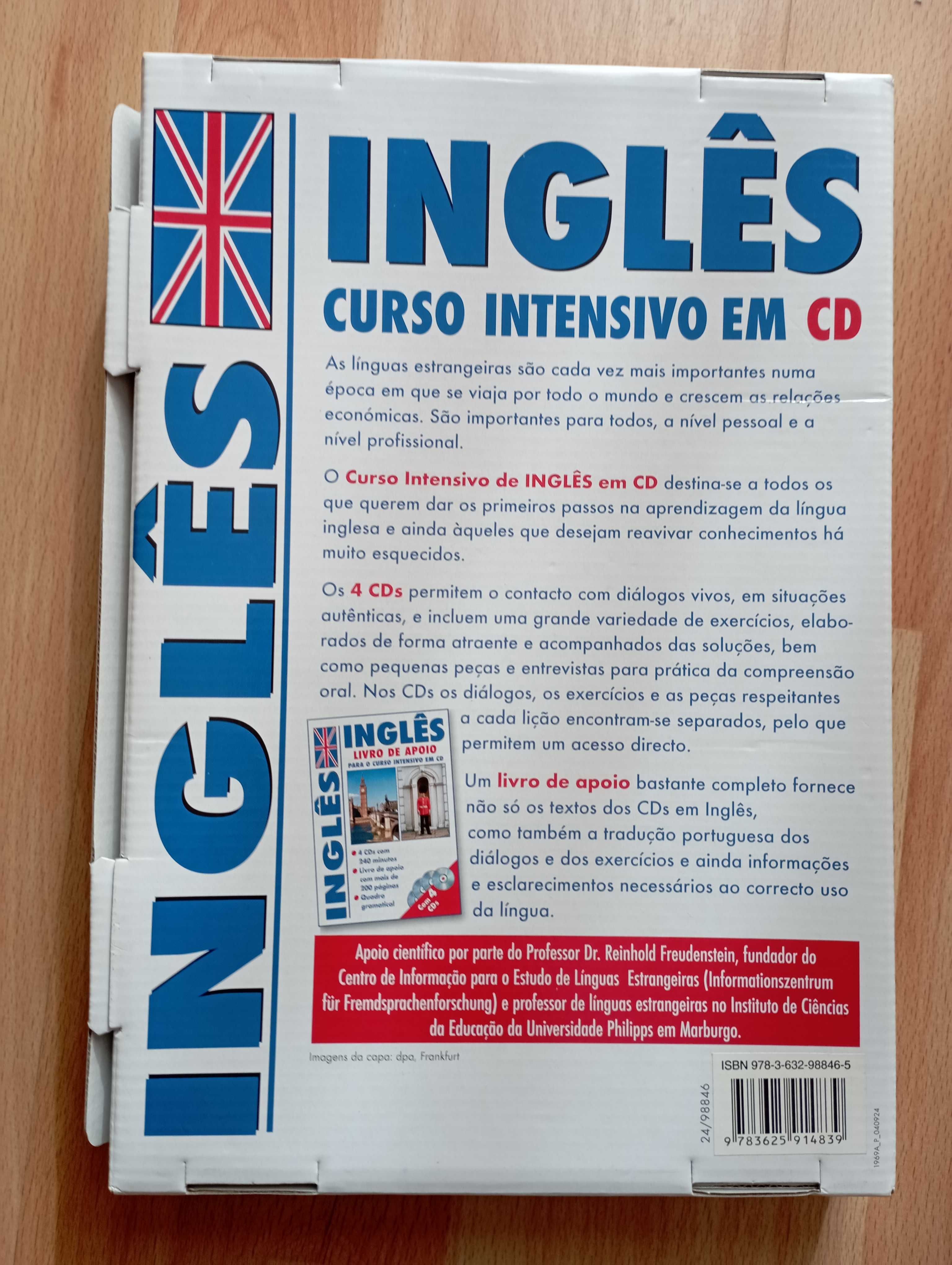 Curso intensivo de Inglês em CD