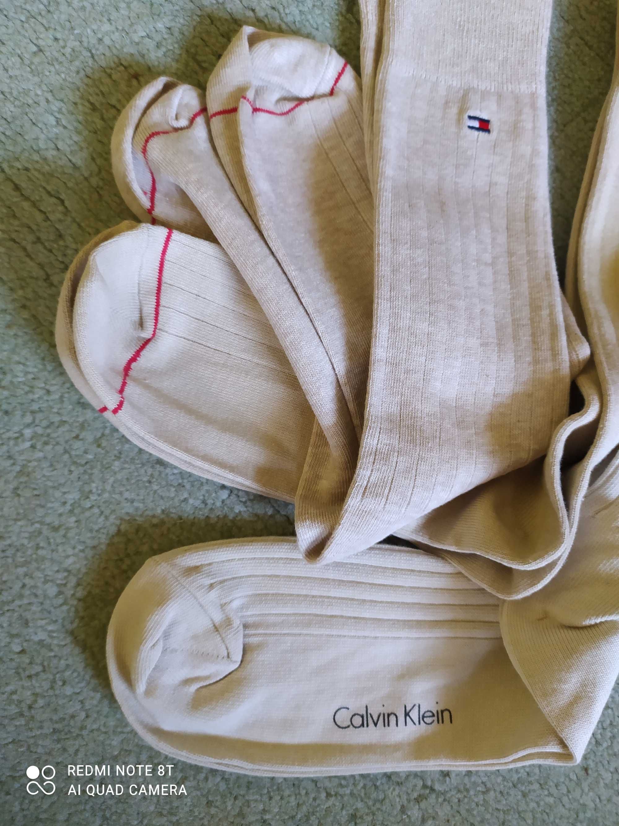 Skarpety Tommy Hilfiger Calvin Klein Pakiet 3 pary orginał 43/45