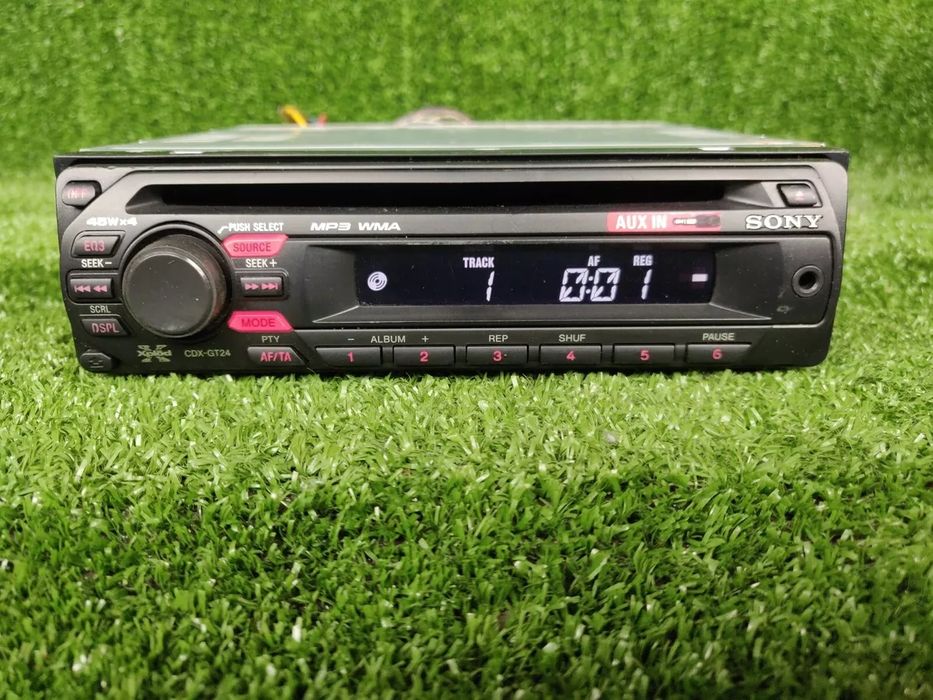 Магнитола Sony CDX GT24 AUX+ISO разъем