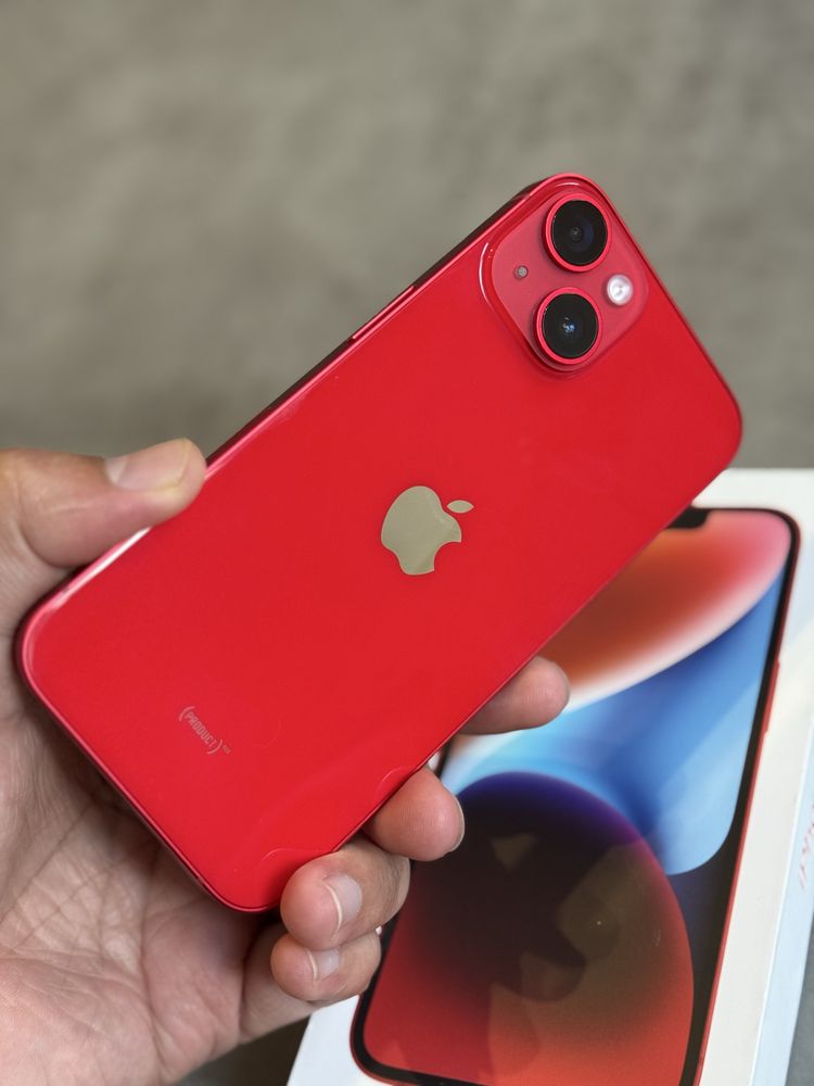 Iphone 14 product red 128gb полный комплект идеал