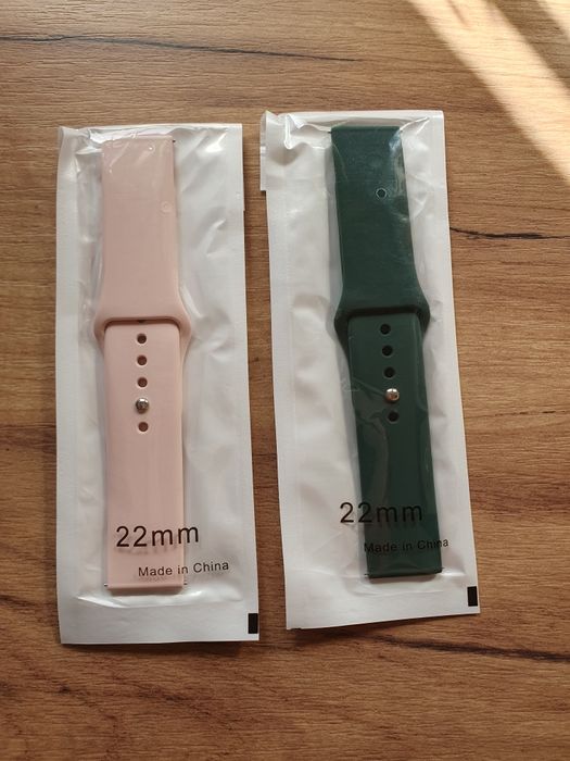 2 nowe paski do zegarka 22 mm