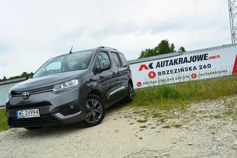 Toyota Proace City Verso 130 KM, ORYGINAŁ LAKIER, 1wł, Salon PL, FV 23% WE2V994