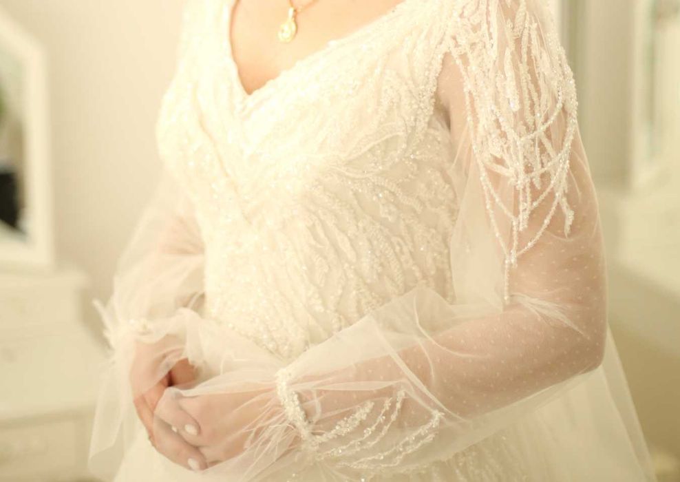 Ekskluzywna suknia ślubna - NS SPOSA Haute couture fashion house