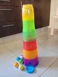 Torre empilhavel colorida 6-36m