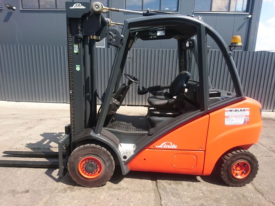 Linde [2006] WÓZEK WIDŁOWY LINDE H30D diesel 3t  przesuw boczny
