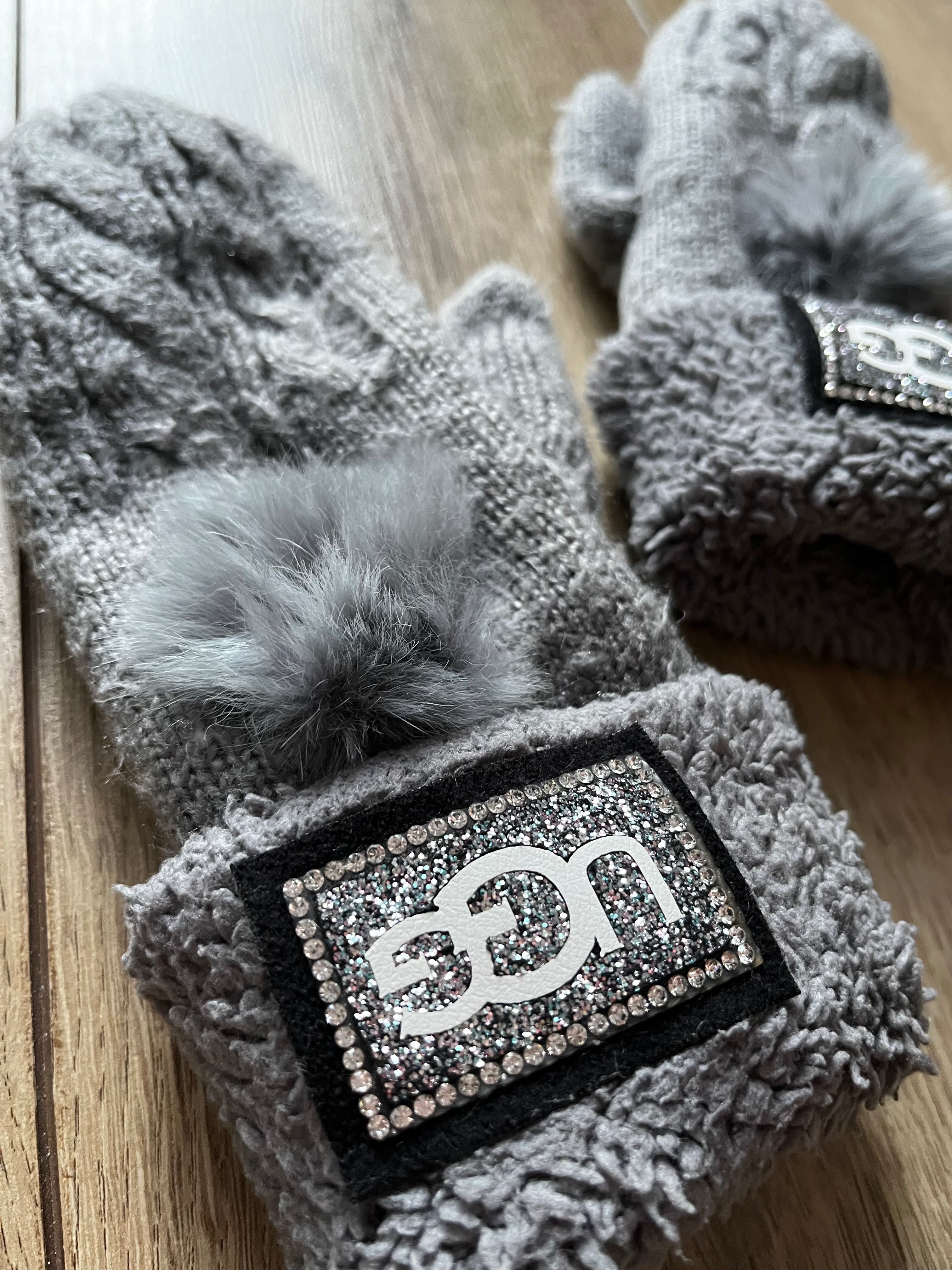 Рукавички UGG сірі