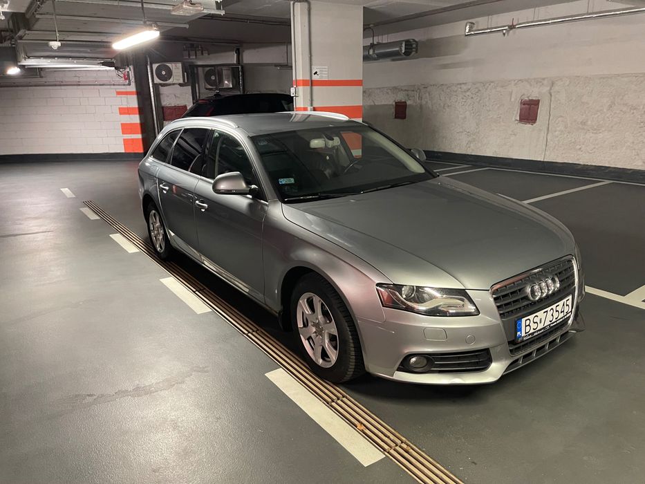 Audi A4 Avant 2.0 TDI 105 kW 2008 Automat Bluetooth Półskóra alcantara