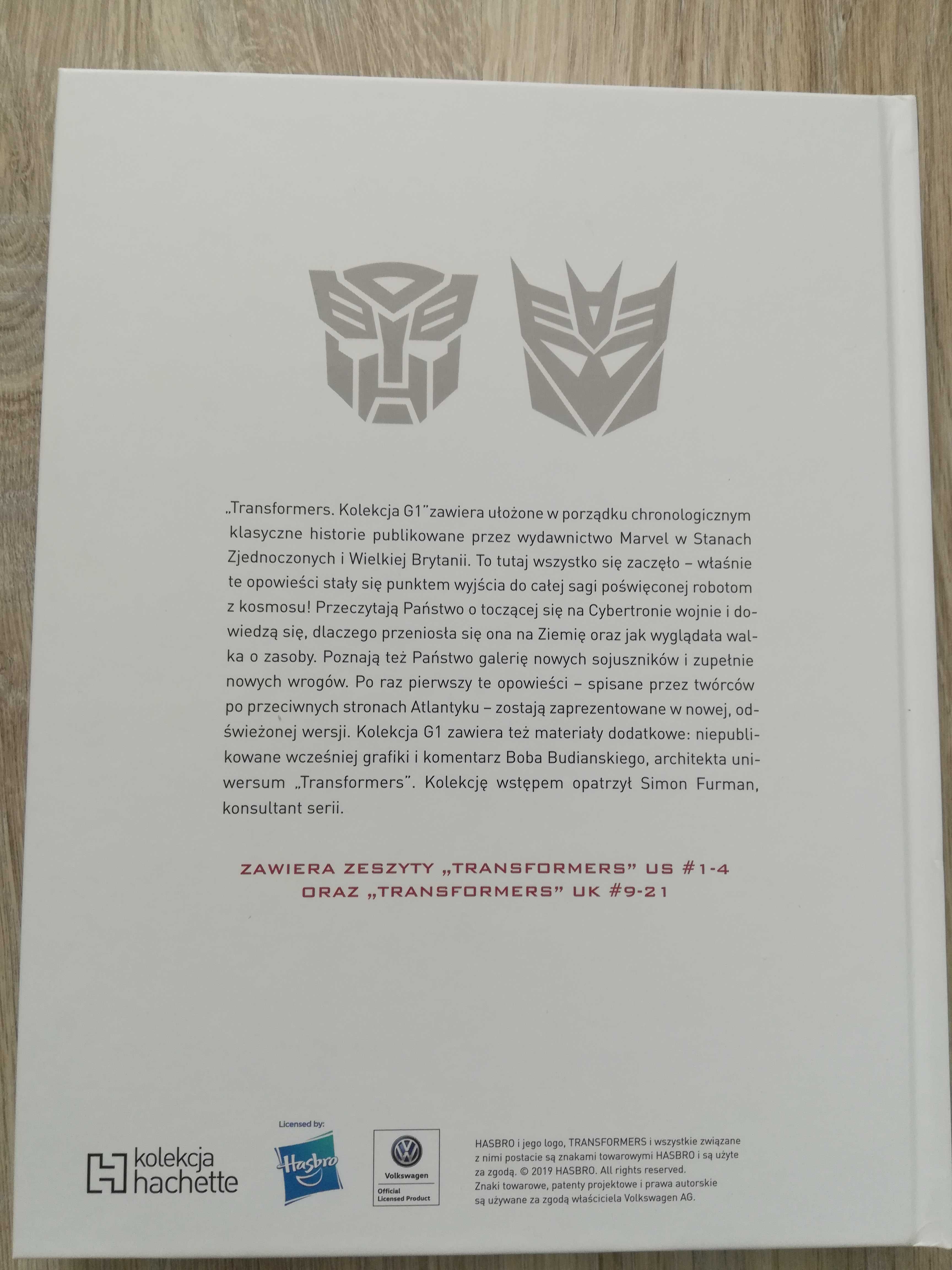 Transformers tom 1, Kolekcja G1 Walka o władzę