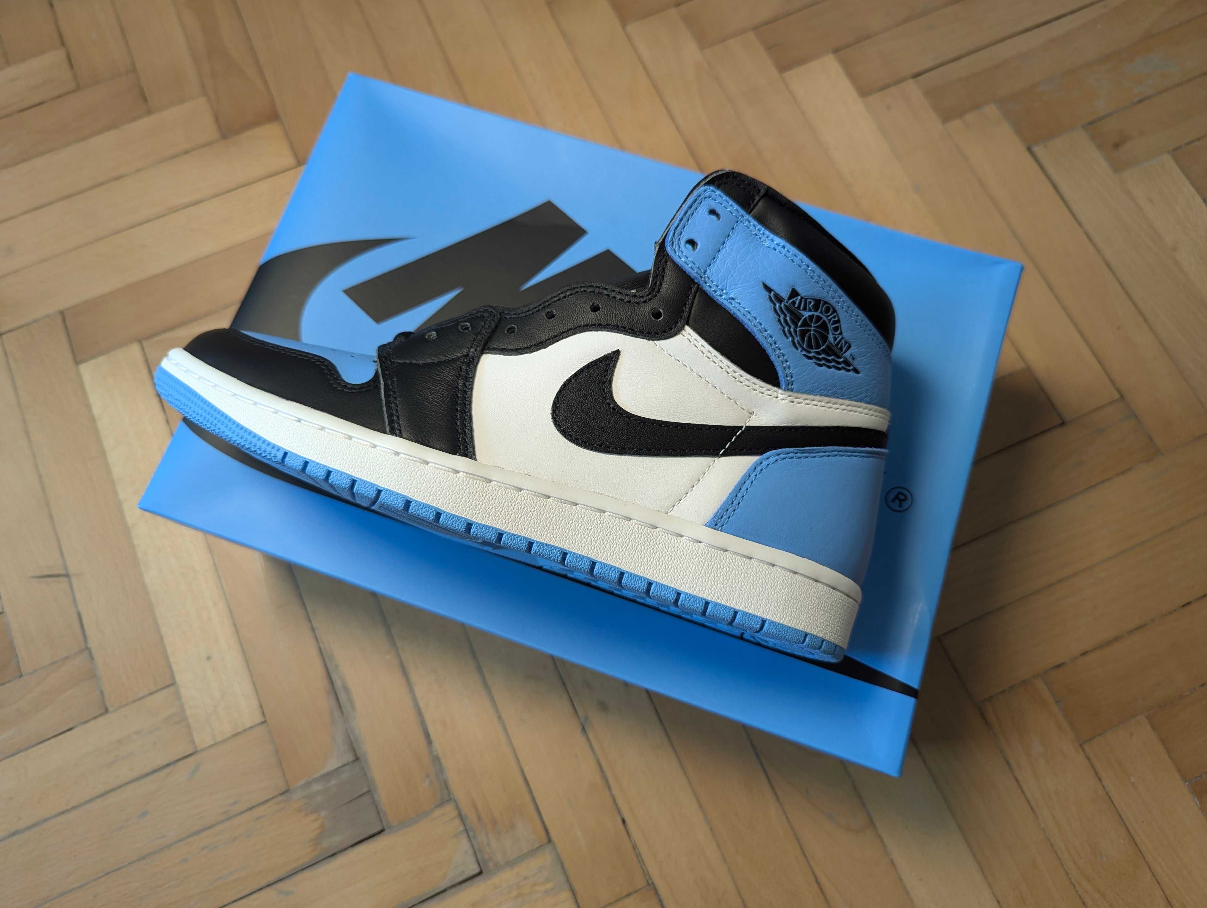 Jordan Retro 1 UNC Toe University Blue NEW 43