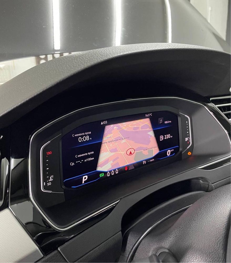 Виртуальный кокпит Passat B8