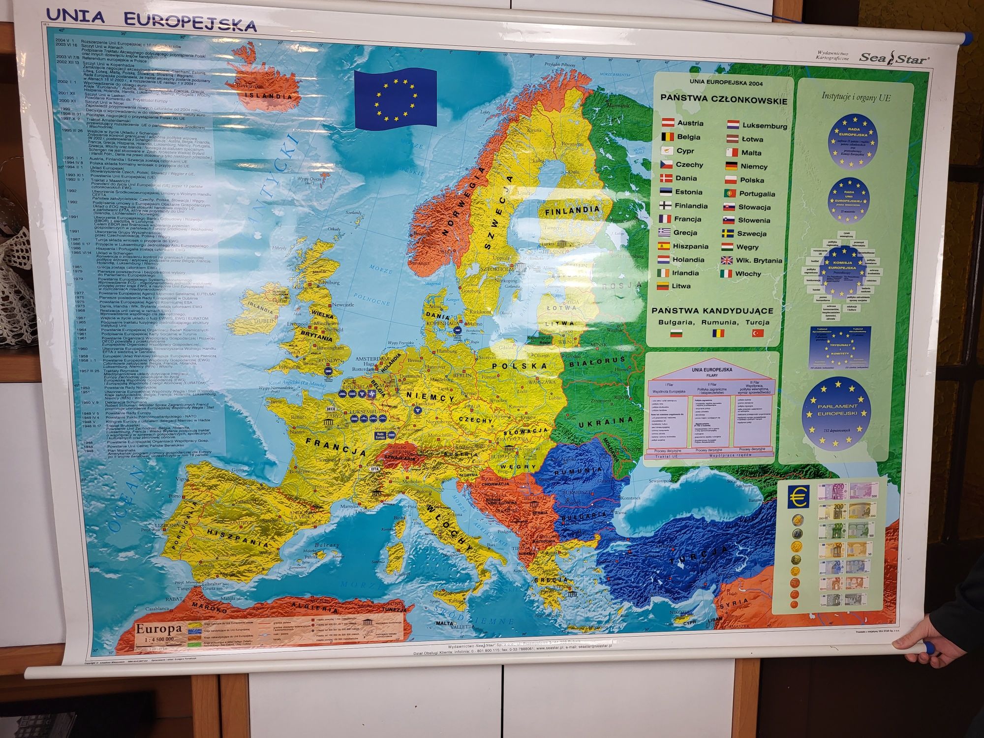 Mapa Unii Europejskiej