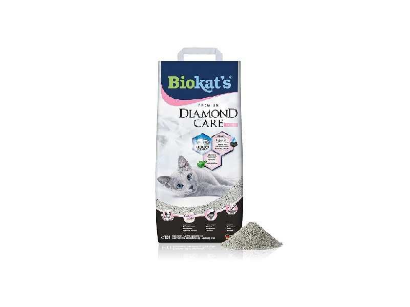 Наповнювач для котячого туалету Biokatʼs Diamond  Care Fresh  10 л