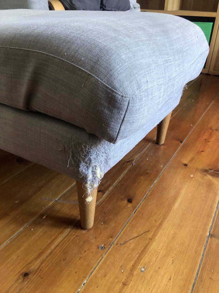 Sofá cinzento La Redoute