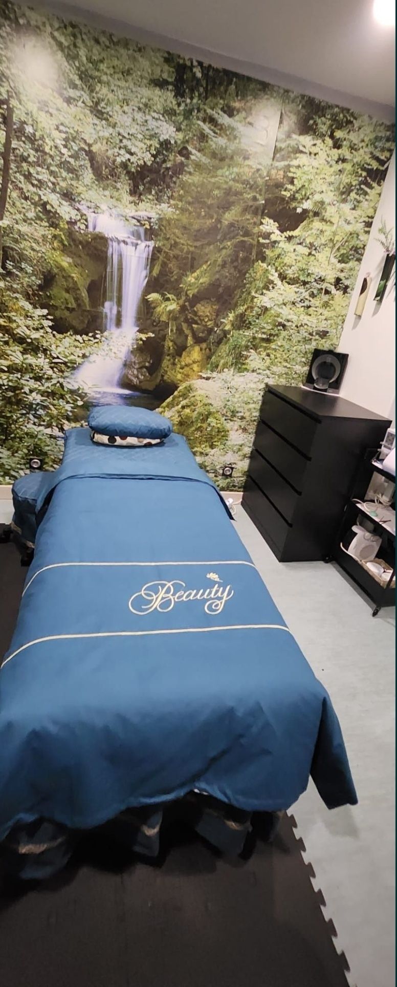 Massagem e depilação