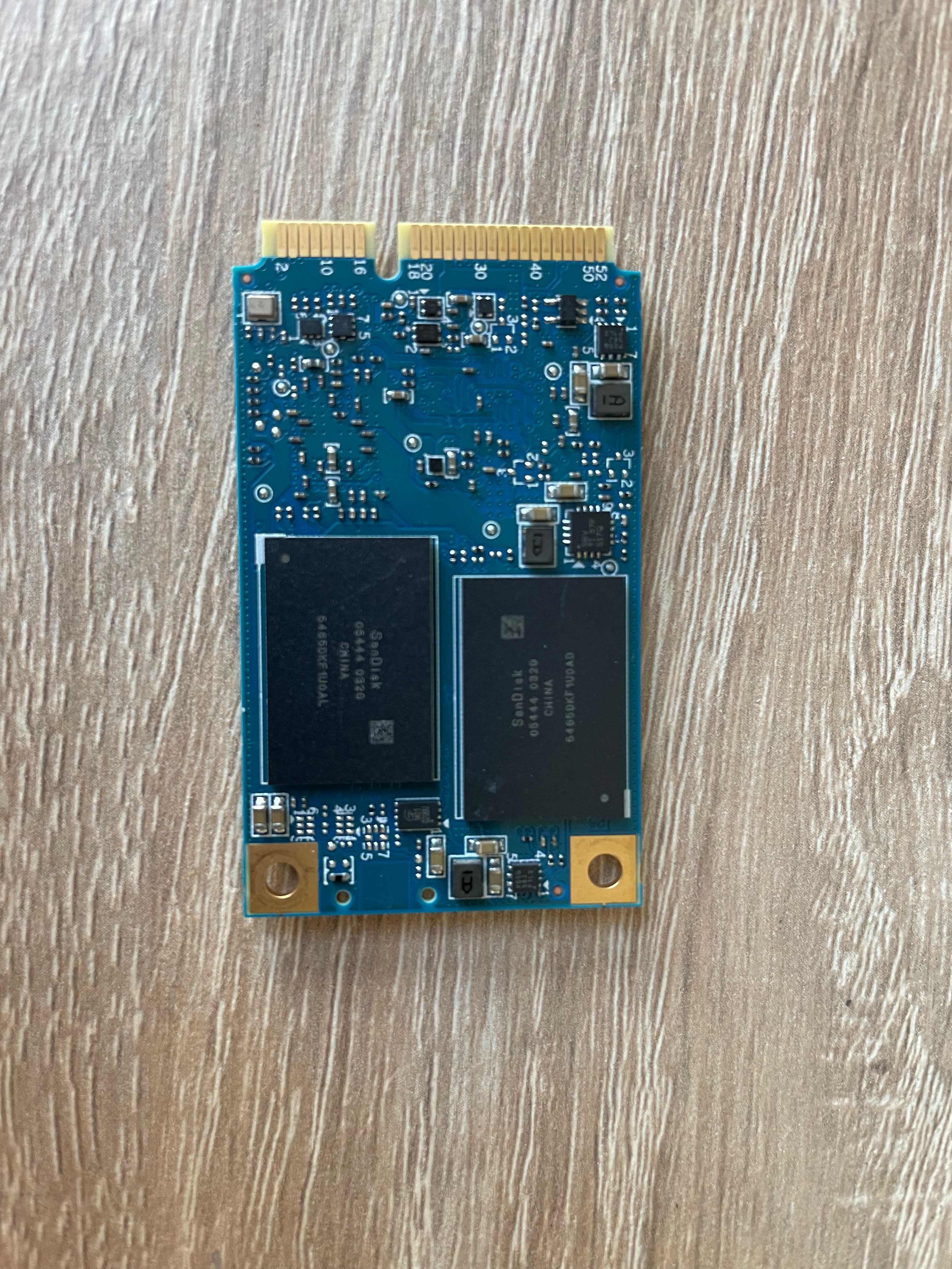 SSD mSATA з перехідником під Zif 128gb