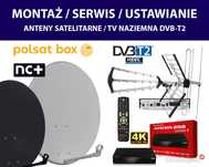 Sprzedam anteny sat i dvbt-2 z mozliwoscią montażu