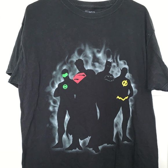 Rara t-shirt DC Comics Justice League Tamanho L